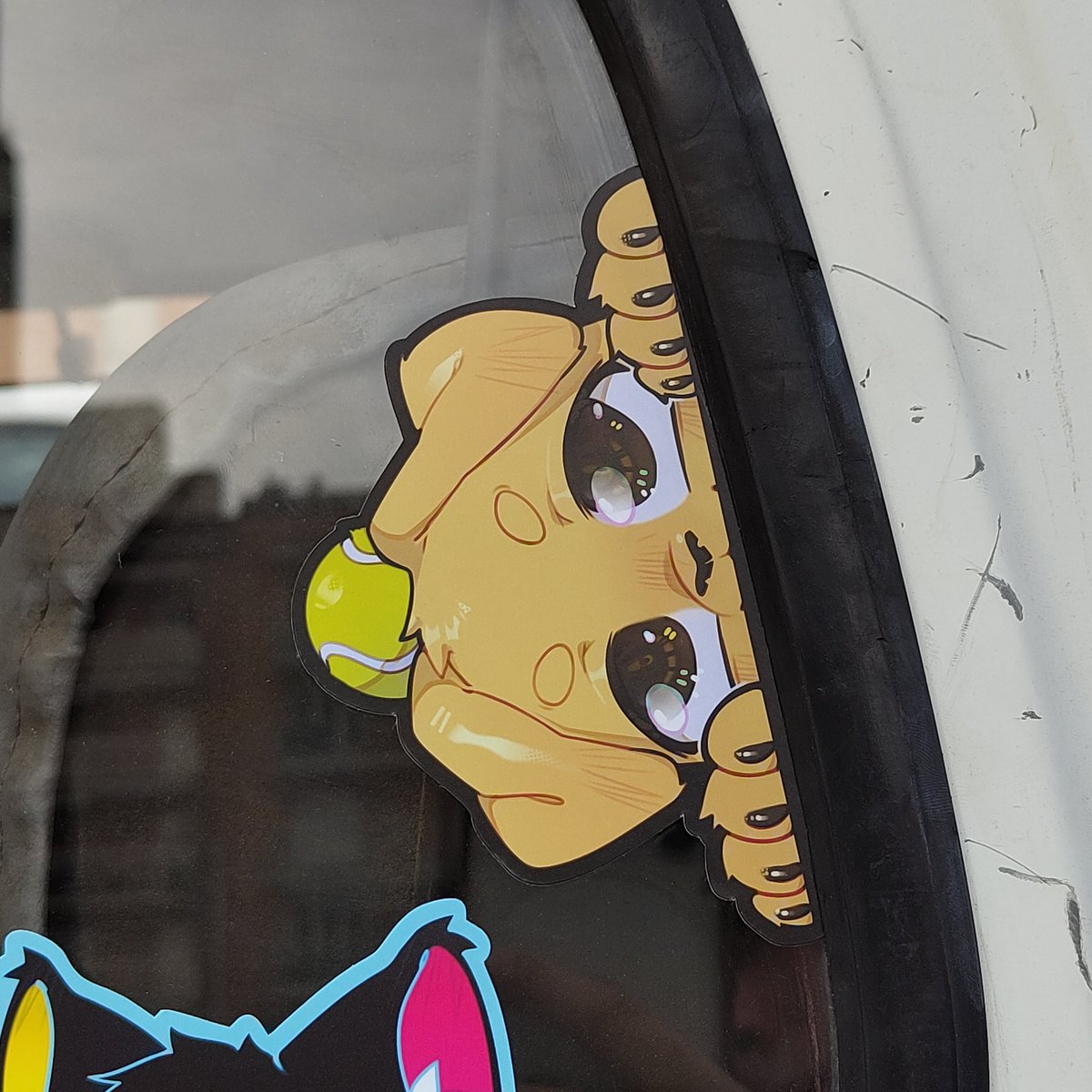 ✨ Introducing Peekers! ✨

Adorable window stickers feat. cute OCs peeking out, perfect for your car, laptop, or any smooth surface.

🖌 We also offer Custom Peekers, designed by @AntaryLandArt just for you!

🌟 Made with vinyl, matte finish.

Shop now! purrint.es/en/products/pe…