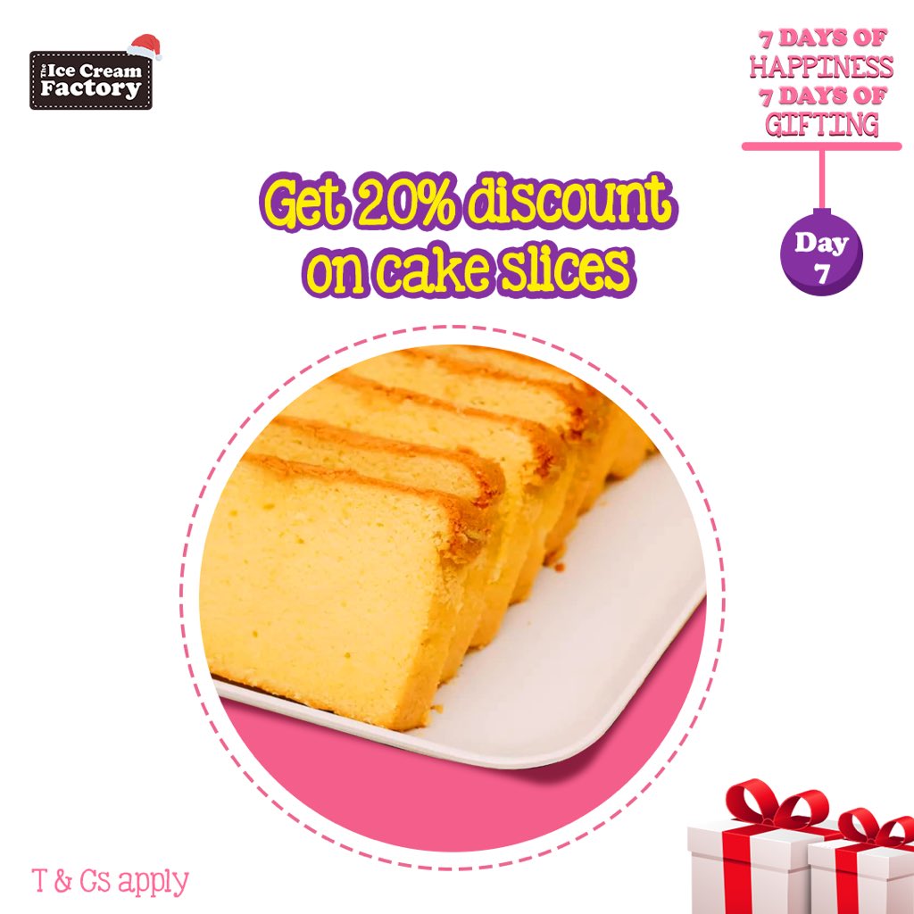 On the 7th day of Christmas, we’re slicing the price! 📣 Enjoy 20% OFF ...