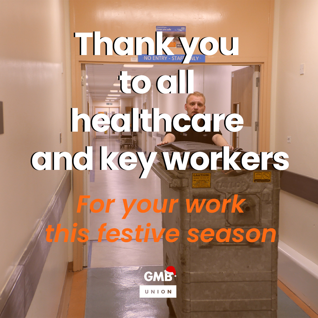 To everyone working this festive period to keep us safe and healthy - thank you 🧡