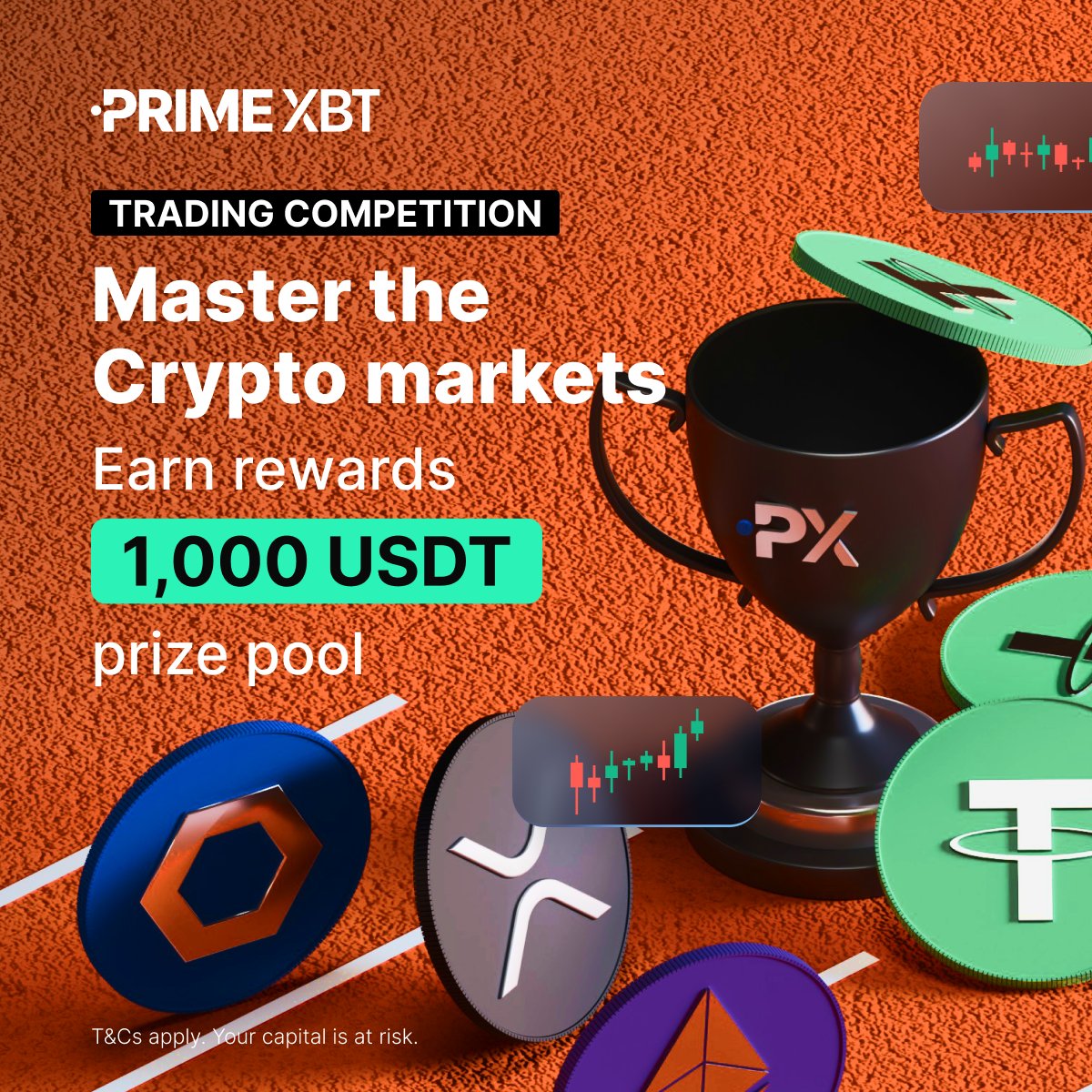 🔧 Looking for a way to test new trading indicators? Try them out in our  free Crypto Futures Trading Competition. Use virtual funds, build your  strategy, and compete for 1,000 USDT in