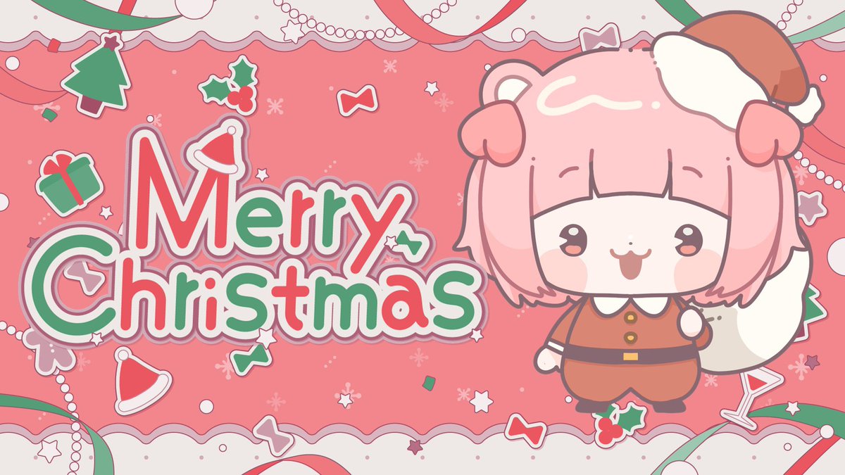 mm_canna's tweet photo. メリークリスマース🎄🎅🏻
サンタmmcnのイラストはのこもち(#nocomc)が描いてくれました♡かわいい https://t.co/K1IObnNBXF