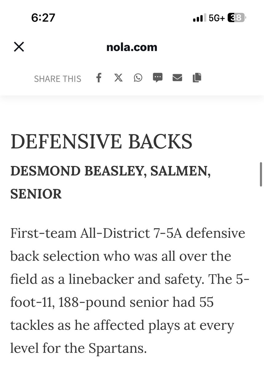 Desmond Beasley tweet media