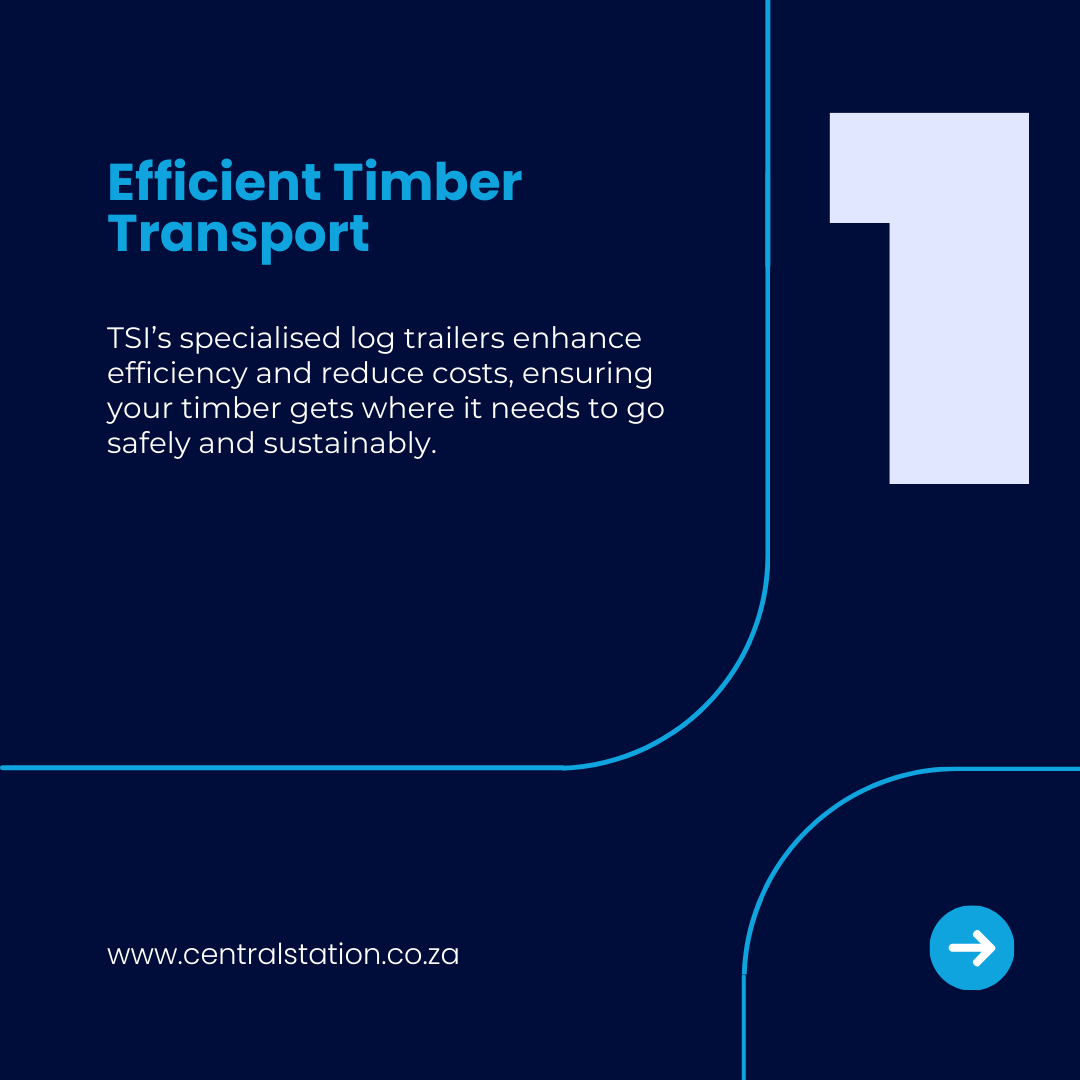 centralTSI's tweet photo. At TSI, we’re revolutionising timber transport with specialised log trailers designed for efficiency, safety, and sustainability.
#TimberTransport #SustainableLogistics #GreenSupplyChain #EfficientFreight #TSILogistics https://t.co/Yk42f5DkMz