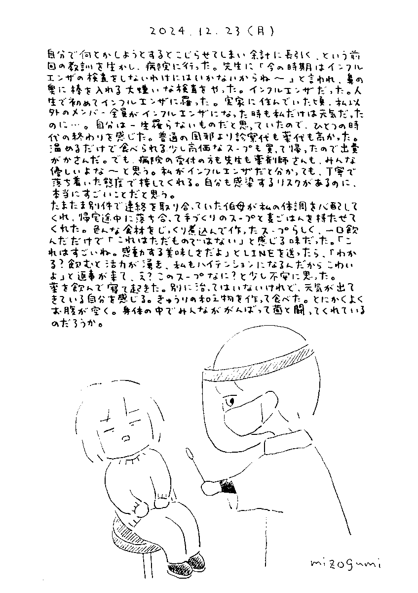 12月23日の絵日記 