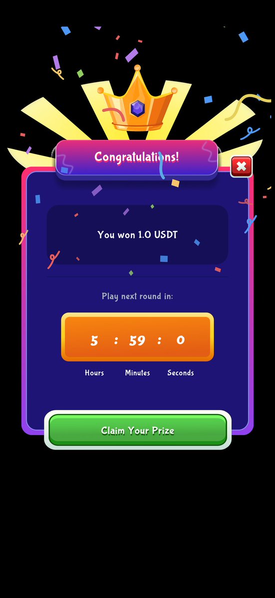 And here's another win🎉 
Choose Roqqu 
Any day, any time 😁

#roqqupay, #roqqnroll