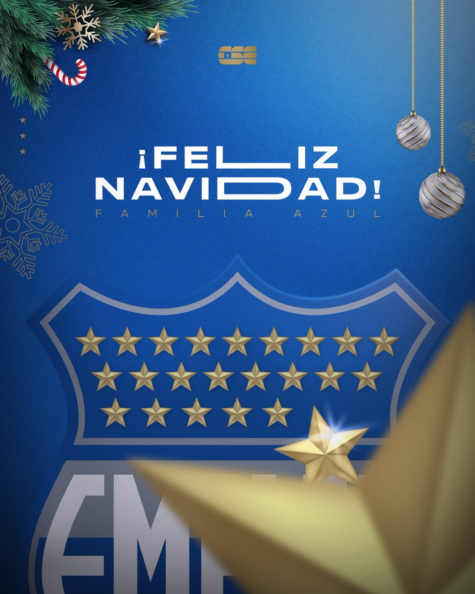 CSEmelec's tweet photo. 😊 Feliz Navidad a cada rincón del país 🎄

#VamosAzules 🔵 https://t.co/kA1Sj6tefi