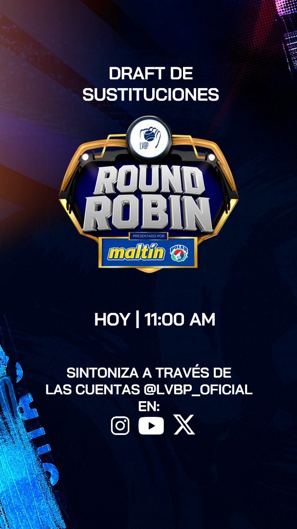 ¡Atentos, fanáticos de la LVBP! 🕚 A las 11:00 AM iniciarán los resultados del draft. 🔥 No te lo pierdas y sigue el enlace para todos los detalles. ⚾👇 #LVBP #DraftLVBP #NuestroBéisbol