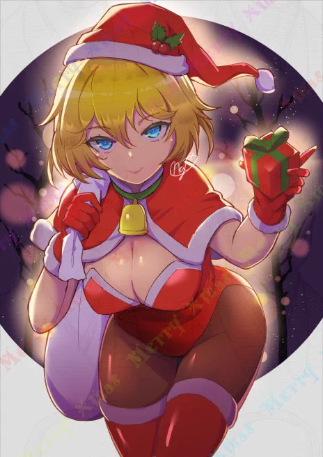Merry Xmas～ 新しいクリスマス絵描き起こす暇がない(現在進行系)ので過去絵でお祝い。 皆様良き聖夜をー