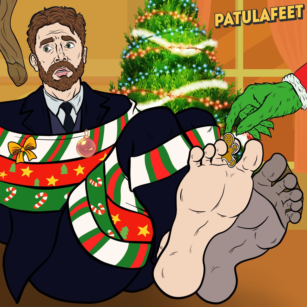 Grinch mood.  Commissions are open.