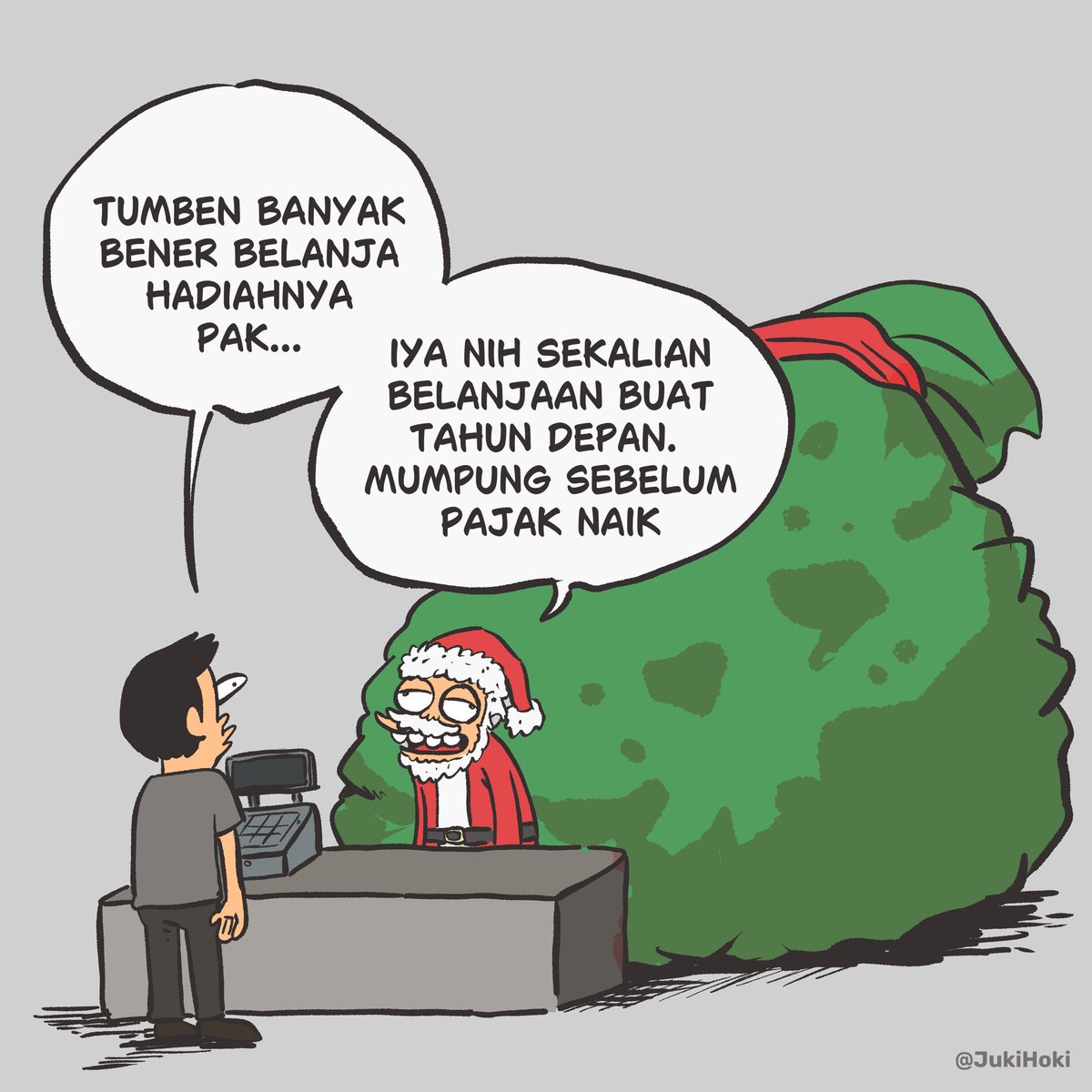 Selamat Natal bagi yang merayakan, selamat liburan buat yang tidak merayakan, semoga semua bahagia walaupun taun depan ppn 12%