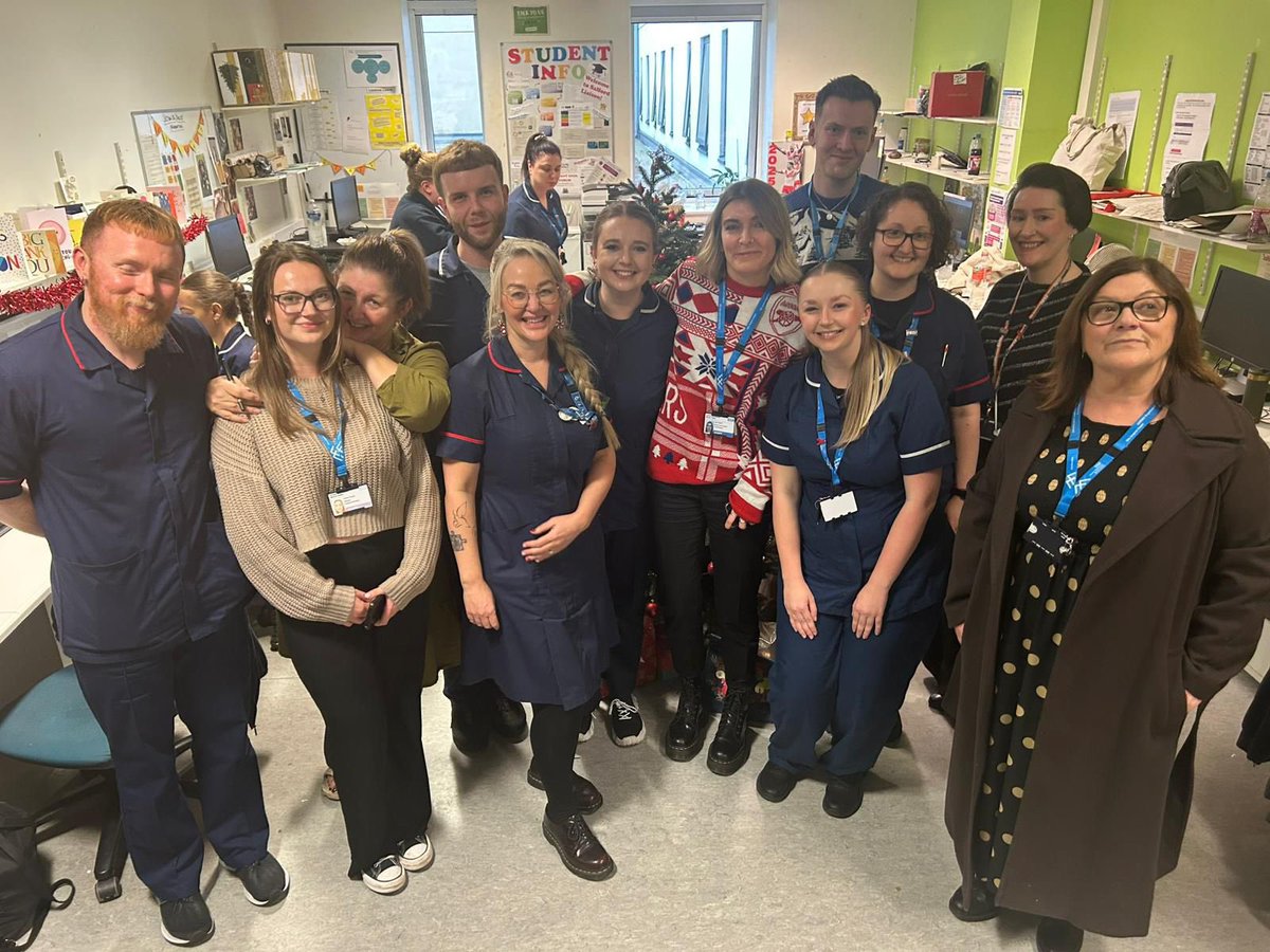 Merry Christmas from our amazing team Salford MHLS. Hope everyone has a wonderful Christmas &amp; new year. 
To those working - thank you so much for all your hard work over the next few days. We all really appreciate it. 
Well done to the amazing quiz master this year Anthony.