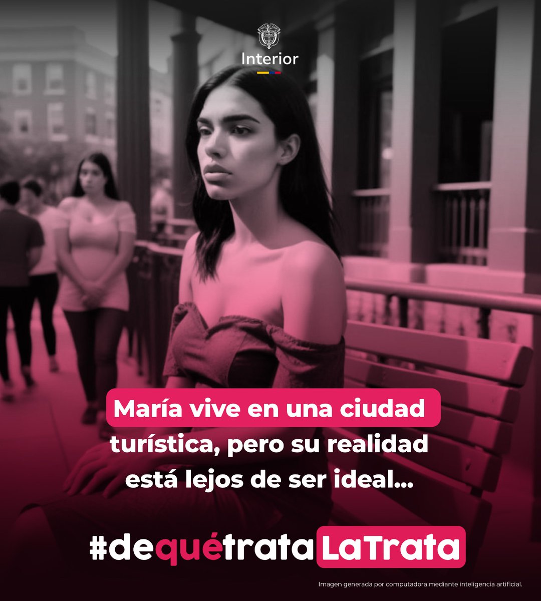 MinInterior's tweet photo. #DeQuéTrataLaTrata | En Colombia, se han identificado más de 296 víctimas de trata con fines de explotación sexual. Si eres víctima, denuncia a través de nuestros canales: Línea de WhatsApp: 321 548 5090 Línea gratuita nacional: 018000 522 020

*Cifra actualizada 18 de diciembre de 2024.