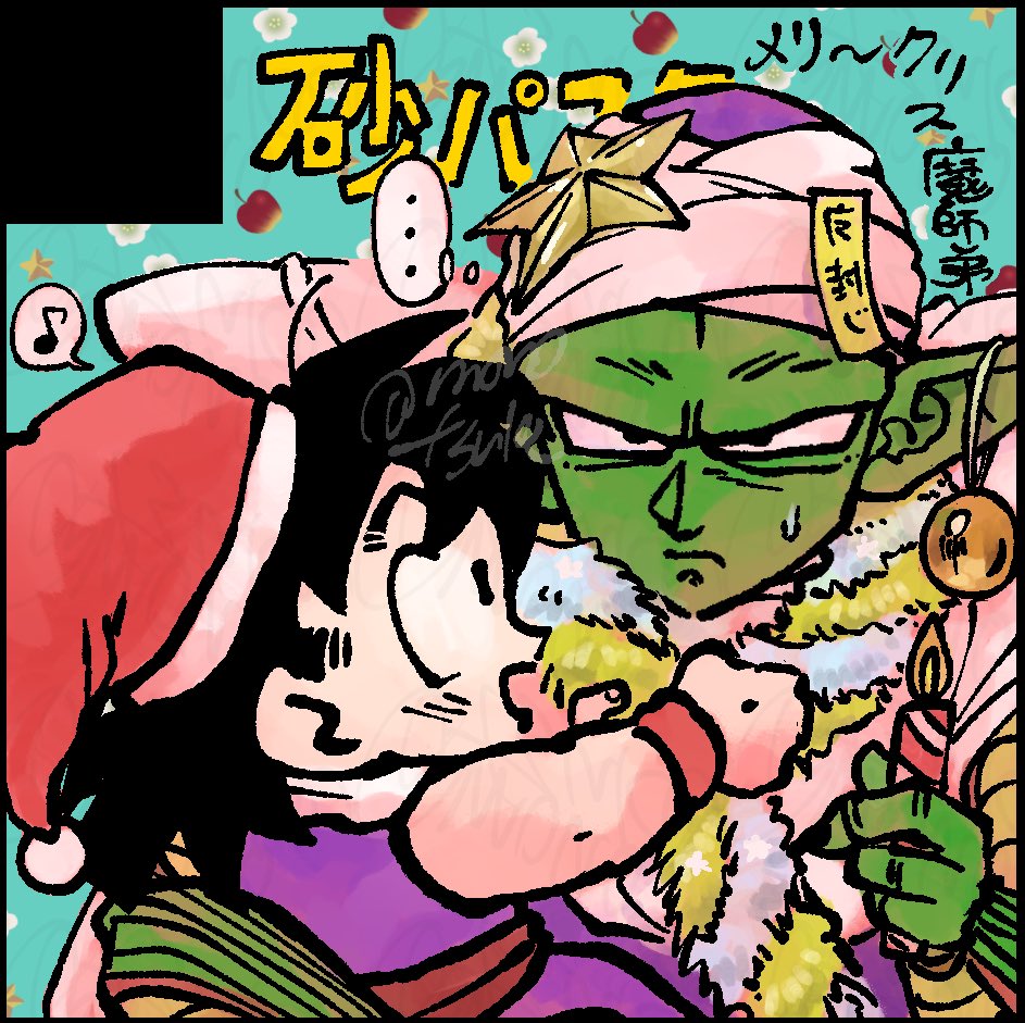 🎄先日描いたサクカ風絵から連想しました。ネーム?です 