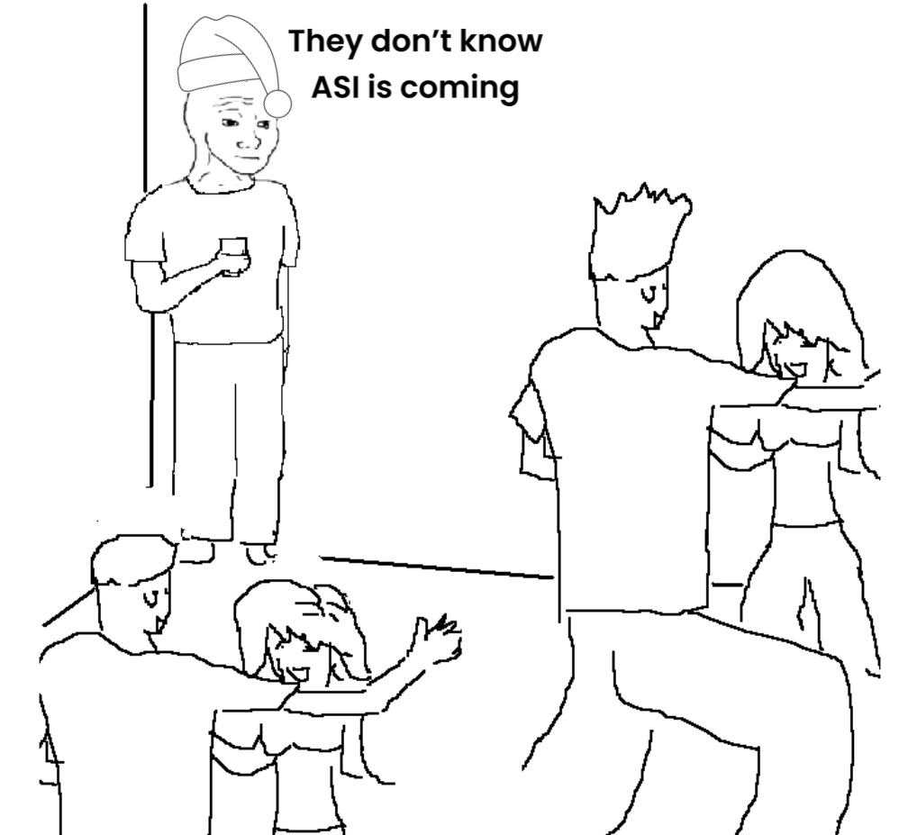 candid photo of me at family Christmas