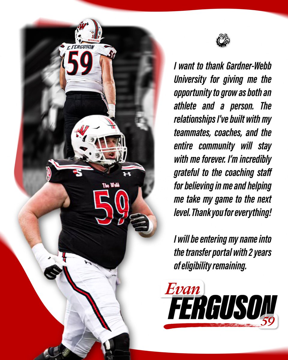 Evan (@evanferguson59) on Twitter photo Thank you Gardner-Webb❤️ Thank you Gardner-Webb❤️