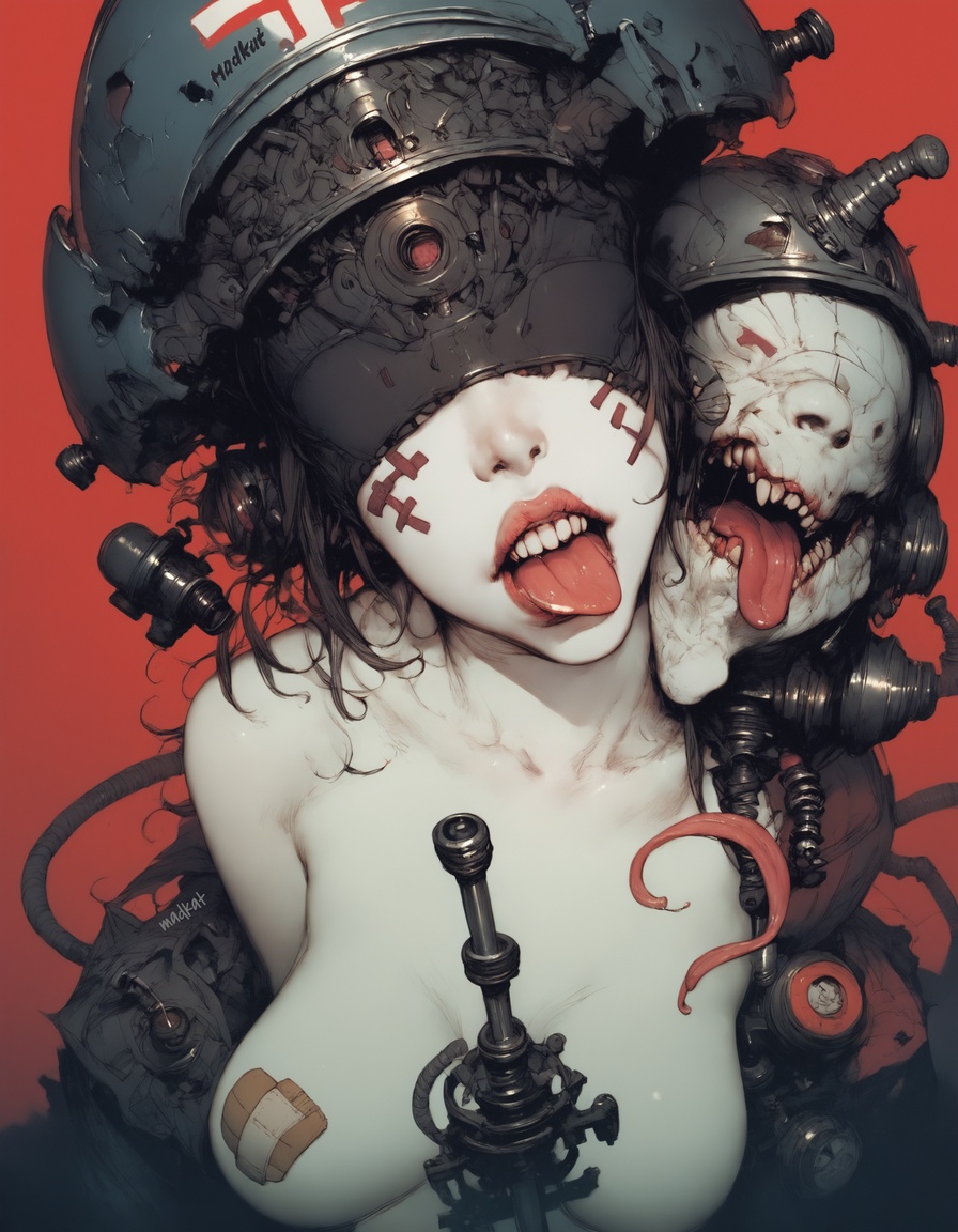 sosadmadkat's tweet photo. Another Face. 

Maybe the next will be Flux. 
#CyberDrown #AIart https://t.co/dn1p0ZQ94A