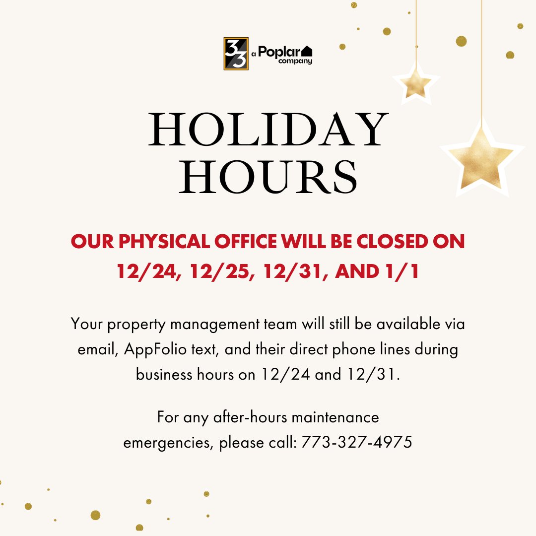 Happy Holidays! 🥰 On Tuesday, December 24th, our physical office will be closed, but teammates will be working remotely and available to assist. On Wednesday, December 25th, our office will be fully closed so our team can celebrate and recharge. We’ll see you on December 26th!