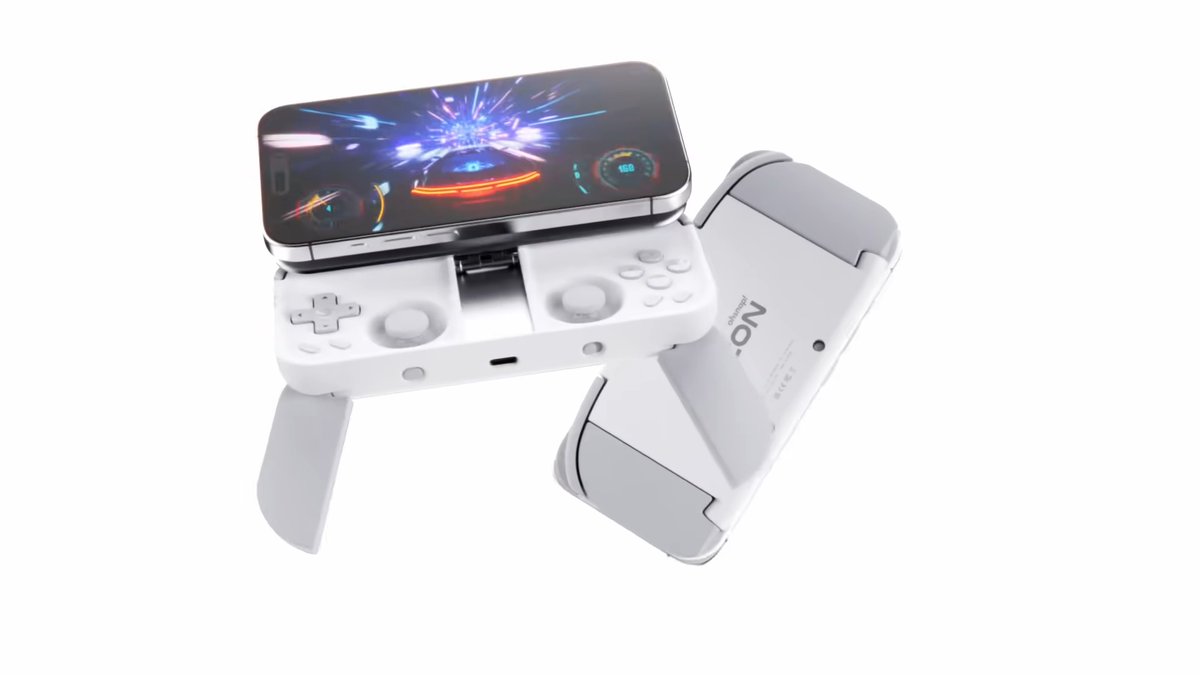 「PSP goインスパイアのスマホ向けスライド式コントローラー「MCON」2025」|⚡Game*Spark⚡のイラスト