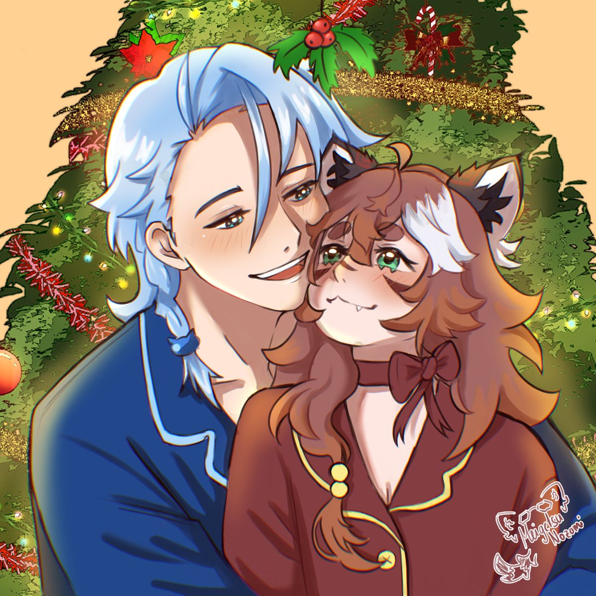 Bonne fête a tout le monde 🥰🎄

P.S Petit cado pour <a href="/Tylupo_art/">Tylupo 💧(gone to bsky)</a>