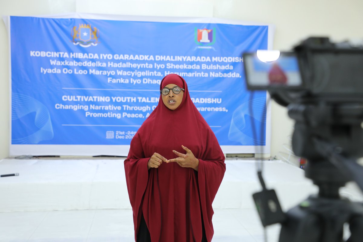 AINAB22's tweet image. Fortuun Hassan: "This 4 day training  transformed the way I see my potential. I’ve learned not only to turn my ideas into tangible actions but also to embrace my role as a leader who can inspire and drive change within my community." #Ourvoice #Ourmatters  #Benaadir #Somalia