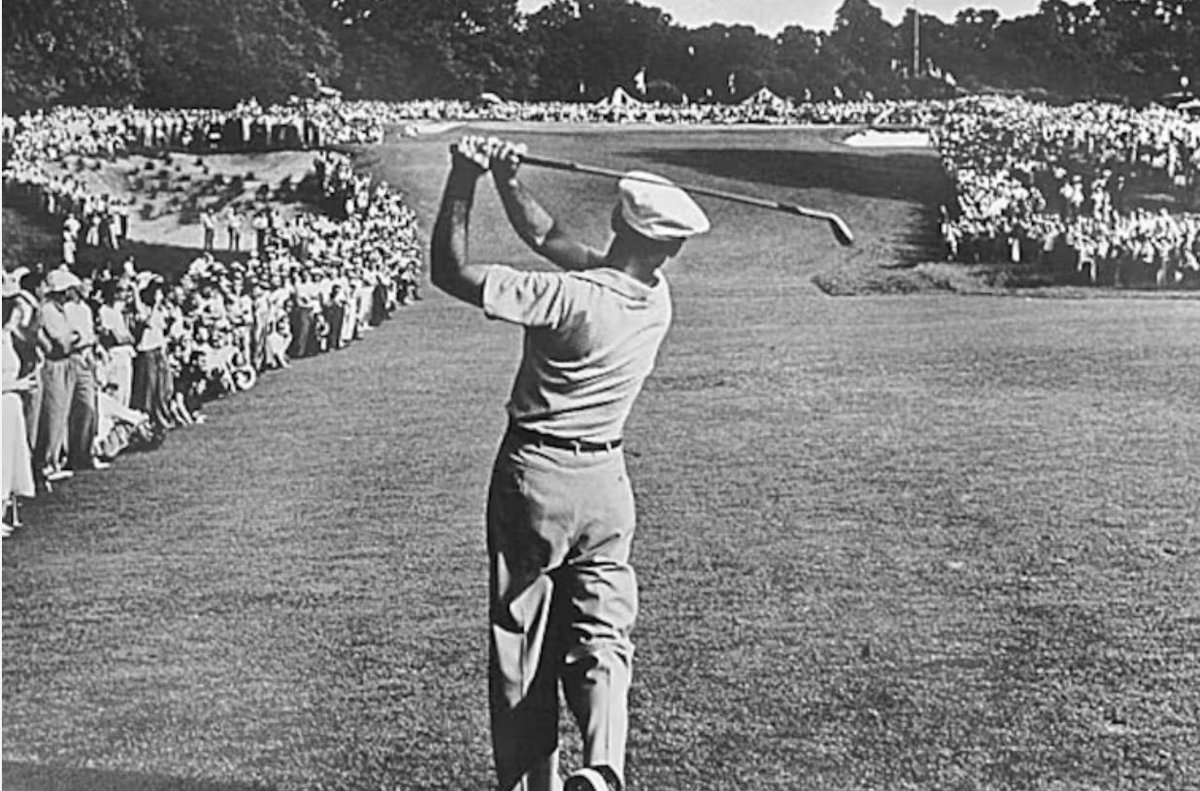 Society of Golf Historians (@shistorians) on Twitter photo New <a href="/talkingolf/">TalkinGolf History</a> history podcast next week about the conspiracy/controversy around Hogan’s 1 iron at Merion in the 1950 US Open.
Doing some research prior to the podcast and came across two insane stories from that major I bet few know about, that may have affected the outcome. New <a href="/talkingolf/">TalkinGolf History</a> history podcast next week about the conspiracy/controversy around Hogan’s 1 iron at Merion in the 1950 US Open.
Doing some research prior to the podcast and came across two insane stories from that major I bet few know about, that may have affected the outcome.
