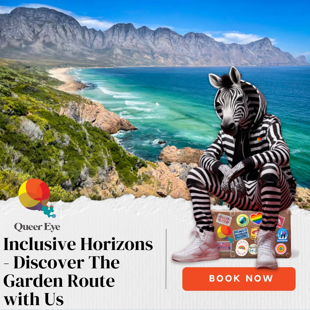 QUEER EYE TOURS - Inclusive Horizons as you Explore the Garden Route with Us! 🇿🇦🏳️‍🌈🏳️‍⚧️

queereyetours.com/trip/inclusive…

MAKE SURE YOU BOOK YOURS!

CAPE TOWN / SOUTH AFRICA / AFRICA