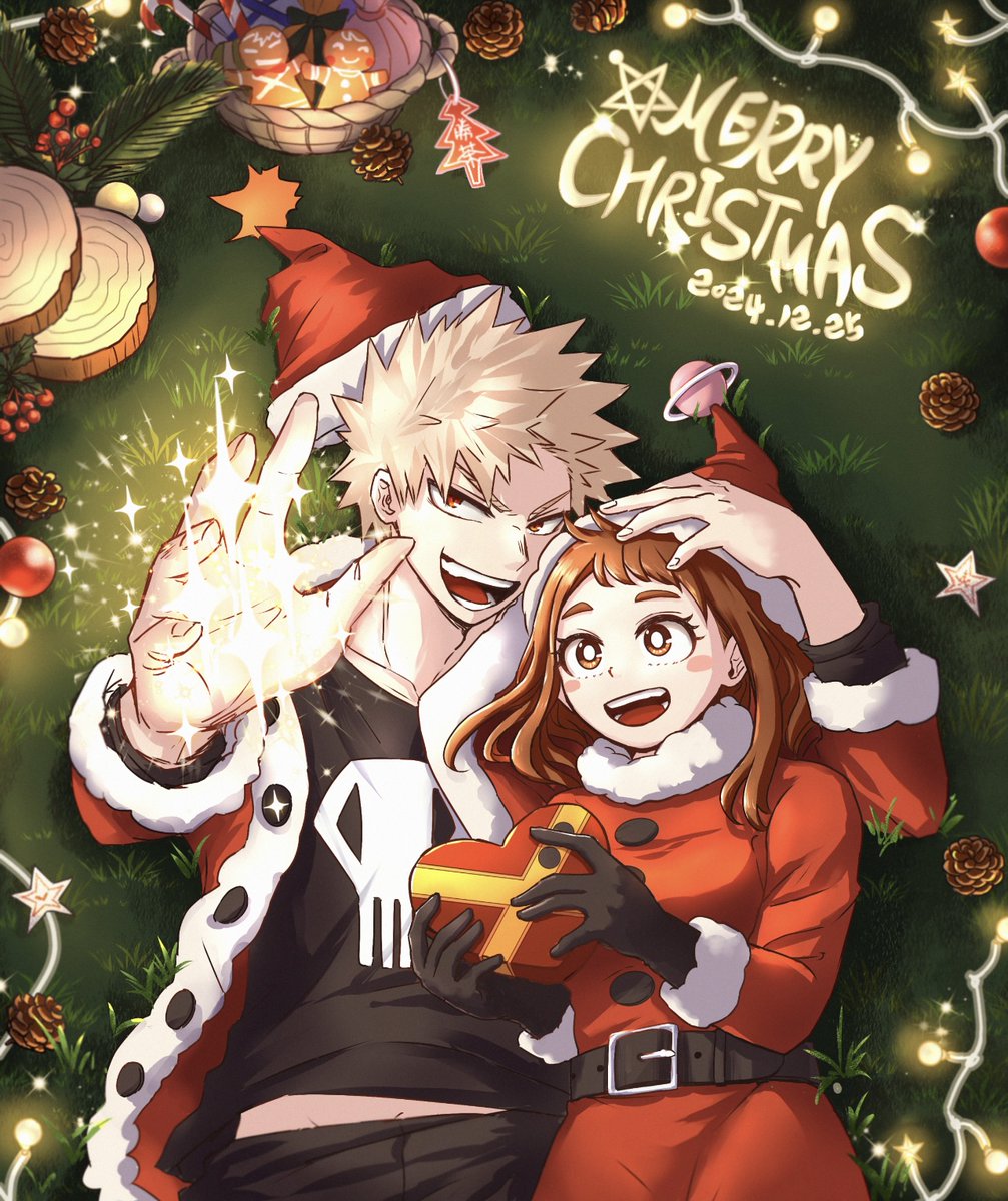 __BLB_'s tweet photo. ❄️Merry Christmas🎄
#kacchako #胜茶 #勝茶
（私人约稿,禁止商用,禁止代餐） https://t.co/OJFpNHOeZQ