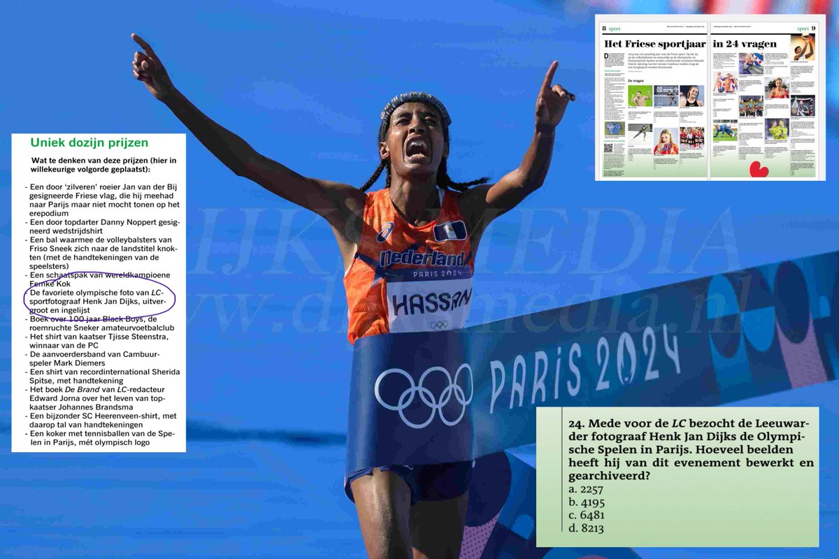 Wil je kans maken op mijn favoriete olympische foto van Sifan Hassan (uitvergroot en ingelijst), doe dan mee met de sportquiz. 
lc.nl/sport/Het-Frie…
Succes!