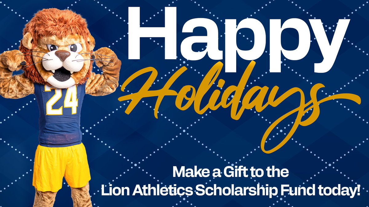 East Texas A&M Lion Athletics (@lion_athletics) on Twitter photo Want to support <a href="/etamuniversity/">East Texas A&M University 🦁</a> student-athletes this holiday season? You still have one week to make your end-of-year gift to the Lion Athletics Scholarship Fund! #HailET
Lionathletics.com/Give Want to support <a href="/etamuniversity/">East Texas A&M University 🦁</a> student-athletes this holiday season? You still have one week to make your end-of-year gift to the Lion Athletics Scholarship Fund! #HailET
Lionathletics.com/Give