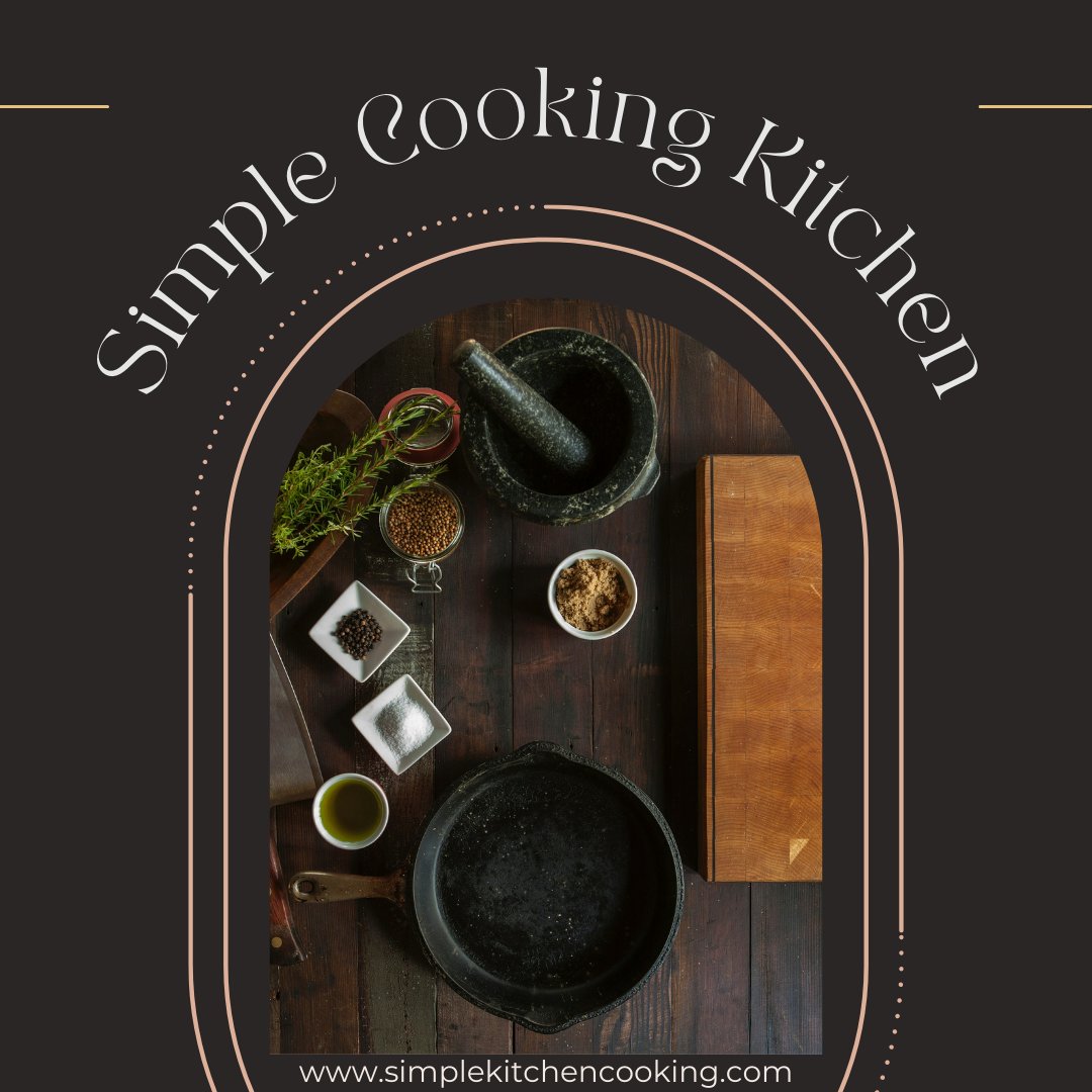 SimpleCooking01's tweet image. Simplicity never tasted this good. 🍴😋 SimpleKitchenLife
Simplecookingkitchen.com
#HomeCookingTools #KitchenwareAddict #CulinaryEssentials #CookingUtensilSet #KitchenStyle #UtensilsAndMore #MealPrepTools #KitchenInspiration