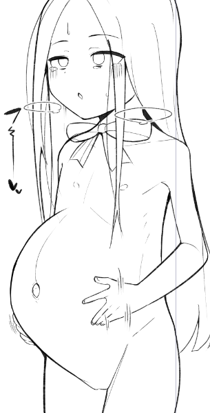 アビーちゃんの漫画描いてる 