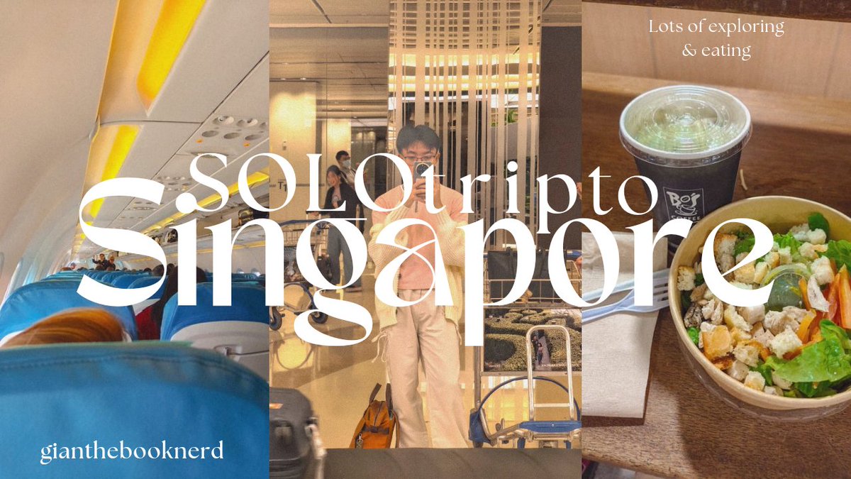 thelifeofgian_'s tweet image. Watch my new short vlog!!! Solo trip to Singapore | Short Vlog!!!

#shortvlog #travelvlog #singapore 

youtu.be/hjnKR322n5s?si…