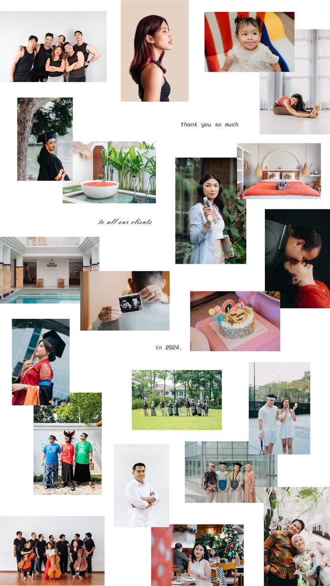 priamenulis's tweet photo. mau ngucapin makasih banyak buat semua client aku di 2024 ini, semoga 2025 makin besar, makin banyak kenal dan banyak client hehe.

Buat kamu yang butuh photographer mampir-mampir yaa 🫰🏻✨ https://t.co/3F9xNPOKad