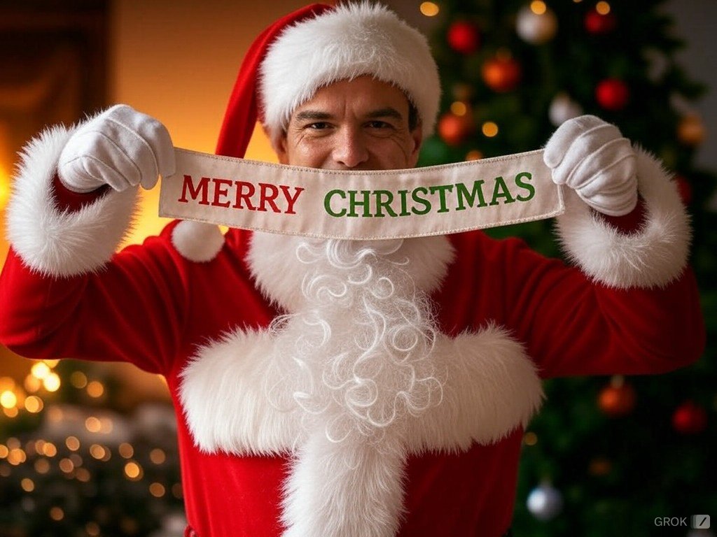¡Feliz navidad 2024 de vuestro presi!