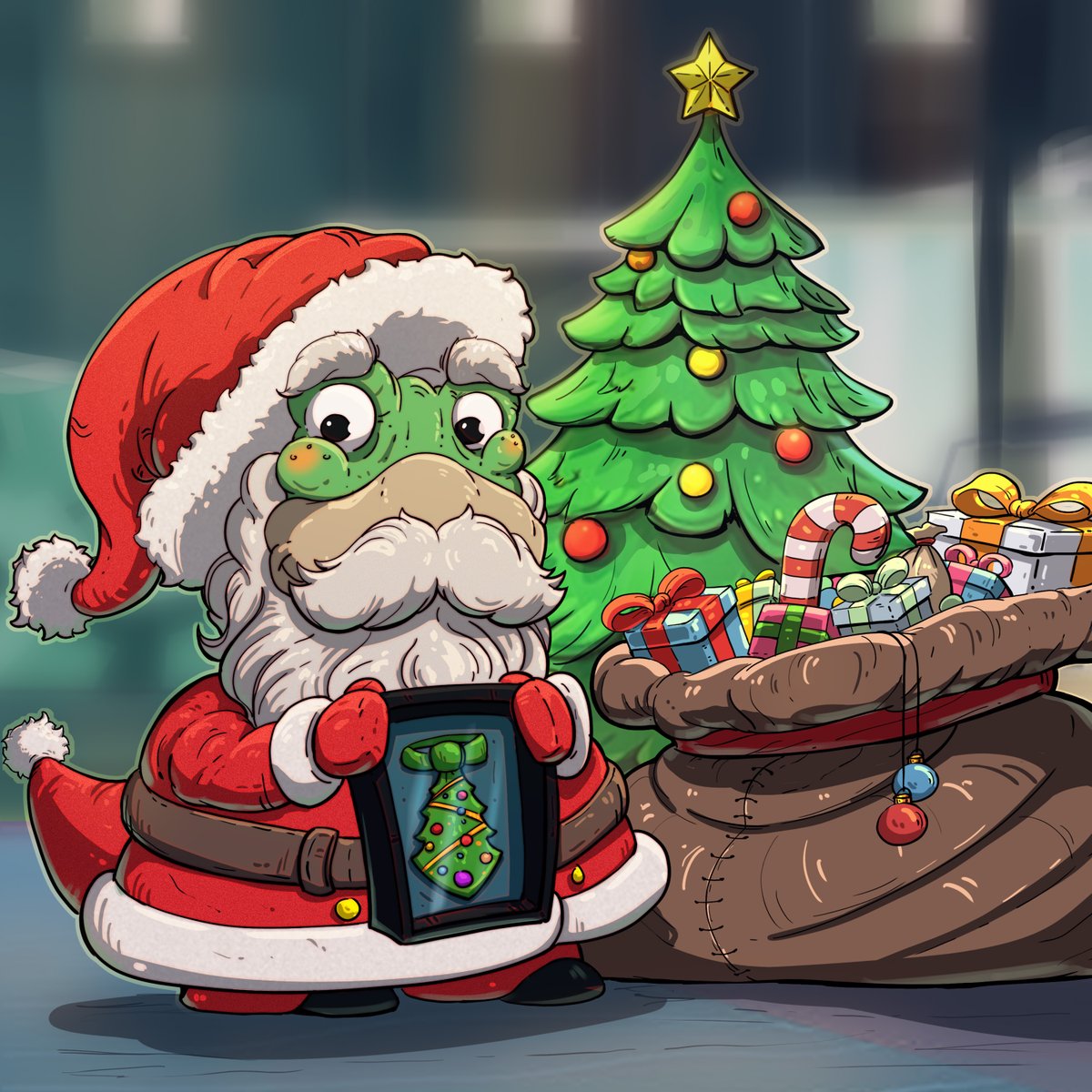 dino_hbar's tweet photo. @coingecko Gee M! I’ve been chosen to play Santa at The Dino Corp’s holiday party! - Roy📨 https://t.co/Hohz2gT7hP