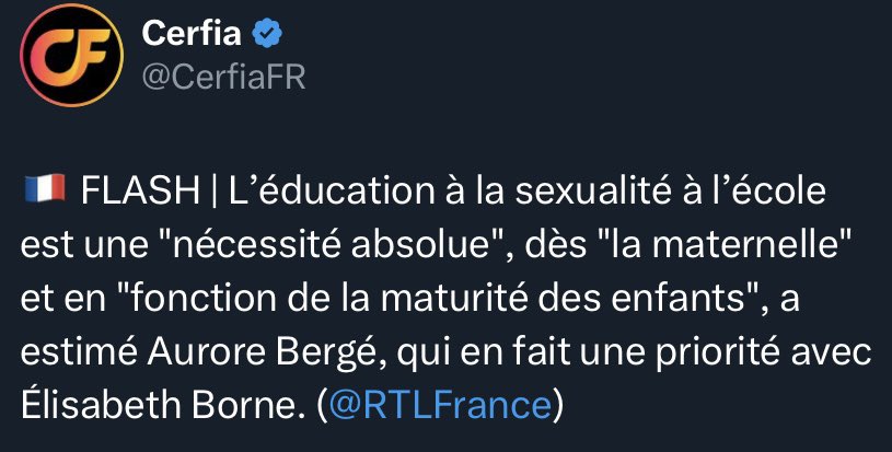 YohanPawerF's tweet photo. "En fonction de la maturité des enfants" MAIS PUTAIN aucun enfant n'est mature en maternelle.

Croyez-moi vous allez m'entendre à la rentrée (action bonjour) car cette obsession de la sexualisation envers les enfants devient très inquiétante. https://t.co/0ohThhOVqC