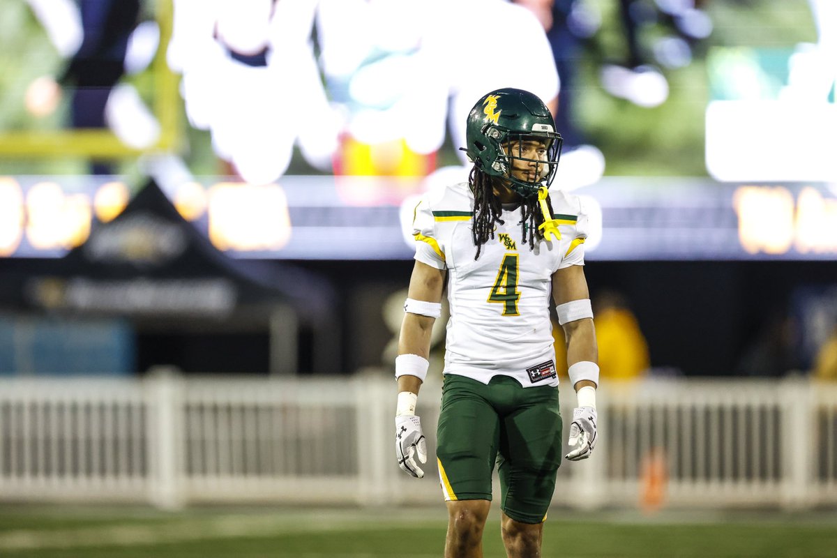 I want to Thank the William &amp; Mary staff for giving me the opportunity to play football at the College of William &amp; Mary ! With that being said I have entered the Transfer Portal as a Redshirt Freshman All American with 3 years of eligibility!