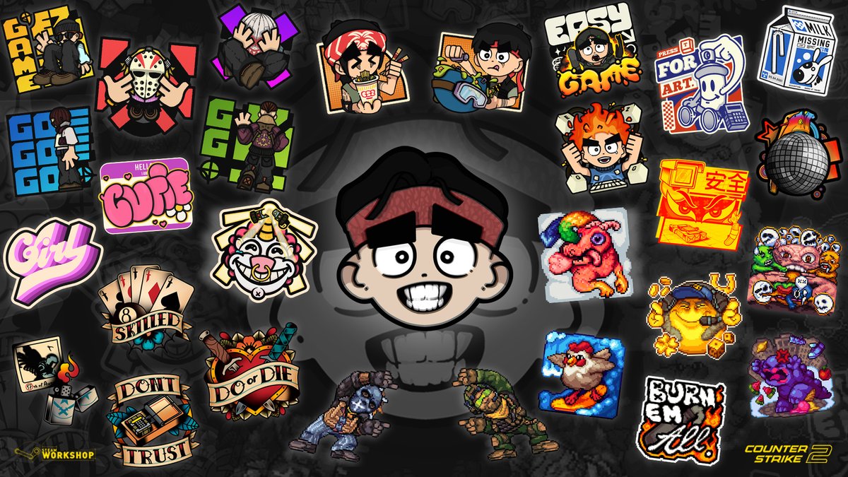 Yo, this year I certainly worked hard, but entering the university’s master’s program slowed down my work for <a href="/CounterStrike/">CS2</a> , so I’ll try better next year. Unfortunately, not all stickers fit into the picture.Thanks <a href="/Miguli1/">Miguli</a>  for the idea about the results of the year. Peace !!!