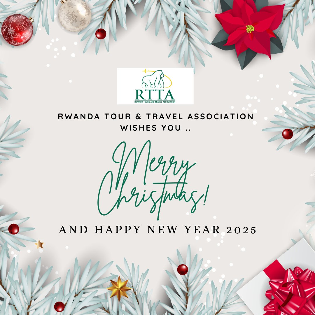 RTTA wishes you a Merry Christmas and a prosperous New Year 2025.

Here's to celebrating the past year and embracing the future with hope and enthusiasm.

#RTTA #MerryChristmas2025 #HappyNewYear2025