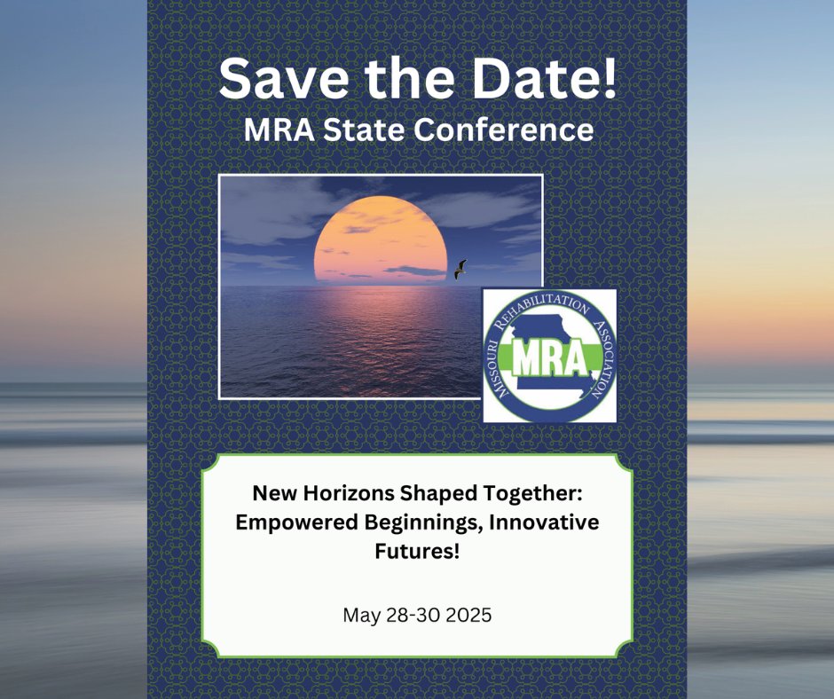 MissouriRehabi1's tweet photo. 📣 Call for proposals!!
We're inviting all rehabilitation professionals, educators, leaders, and workforce partners to share their knowledge and creative approaches. This is your opportunity to inspire others and help shape the future of our field. 
👉https://t.co/6OYE9ivXl9 https://t.co/g0PoOiVoN0