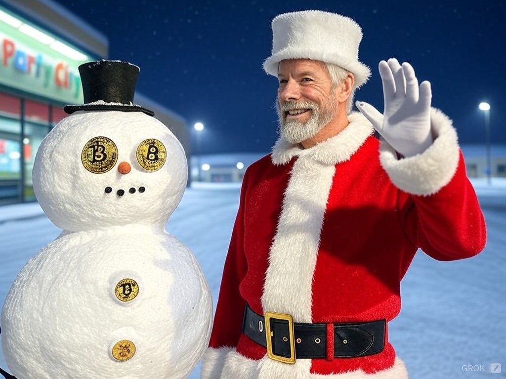 SantaSaylo45245's tweet photo. Good morning from your favorite Santa and my buddy frothy the snowman. May all your Christmas wishes come true 📈 https://t.co/mDakA2lmQf