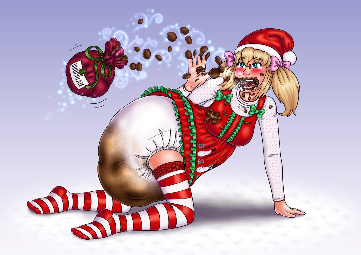 There's been a hotfix, so now you can enjoy a Naughty-or-Nice run with minimal bugs!

Oh and do try to avoid crawling next to that chocolates bag you might find lying around, especially when wearing a Santa Hat. Or don't avoid it, if you like being constantly forcefed...