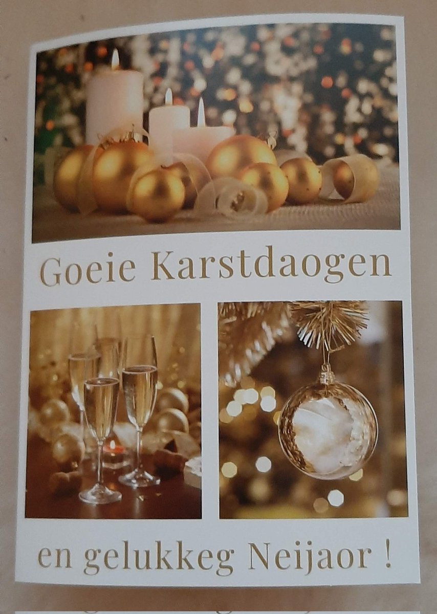 Ik wens jullie allen, volgers en niet volgers, vrienden en kennissen of familie een hele fijne #KERST EN VOLGEND JAAR HET MOOISTE JAAR VAN JE LEVEN.

Groet Alexander