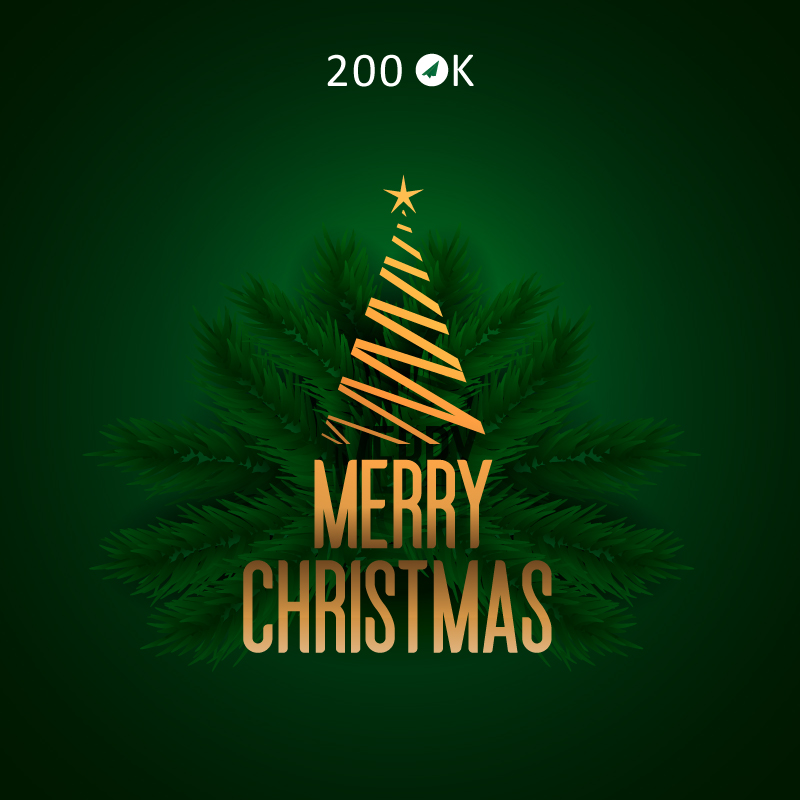 200OKai's tweet image. Merry Christmas from all of us at 200 OK! 🎄✨ 
Here's to celebrating the spirit of giving, innovation, and connection—something we hold dear at 200 OK. 🎁🌟

Wishing you peace, happiness, and a fantastic holiday season! 🎅🎉 

#MerryChristmas #200OK #HolidayCheers