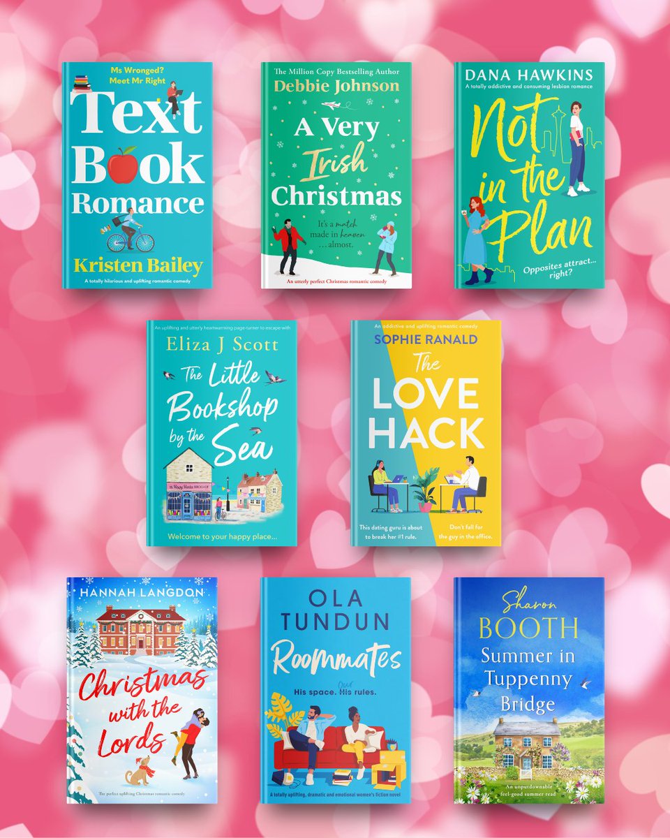 😍 Who doesn't love a bit of romance to add warmth to the cold winter days?

💜 Whether they'll make you laugh out loud or just feel nice and cozy, each of these is guaranteed to deliver a wonderful love story.

😉 And who knows, maybe even a happily ever after?

#romancereads