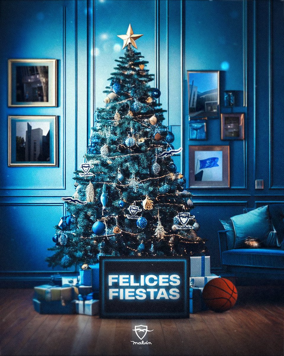 ClubMalvin's tweet photo. 🎄 ¡𝐅𝐞𝐥𝐢𝐜𝐞𝐬 𝐟𝐢𝐞𝐬𝐭𝐚𝐬, familia malvinense! 💙🤍 https://t.co/WmANOpKPRd
