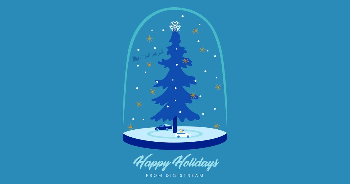 Wishing everyone a very merry holiday season from your friends at DigiStream ❄️🧡🎁