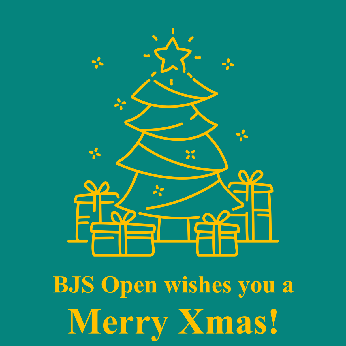 BjsOpen's tweet photo. Our editorial team wishes all our readers, reviewers, authors and contributors, their families and loved ones a nice festive season!🎄🎄🎄