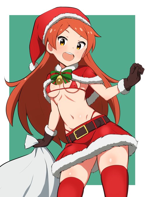 「おやぶん!イイコにしてた?」 