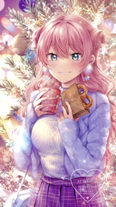 Merry Christmas12巻のカバーイラストです待ち受けにどうぞ#夫婦以上恋人未満 #ふうこい 